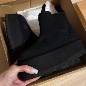Black Platform UGG Boots